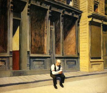 Edward Hopper : Sunday